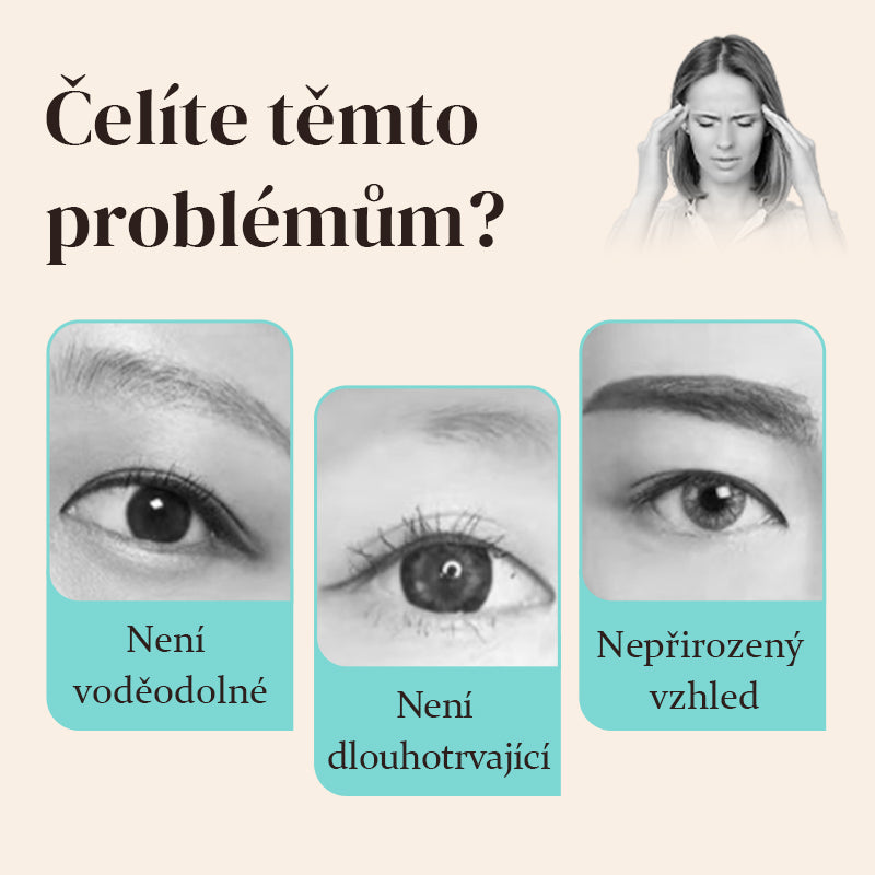 Víceúčelová tužka na obočí se 4 hroty (2 ks)