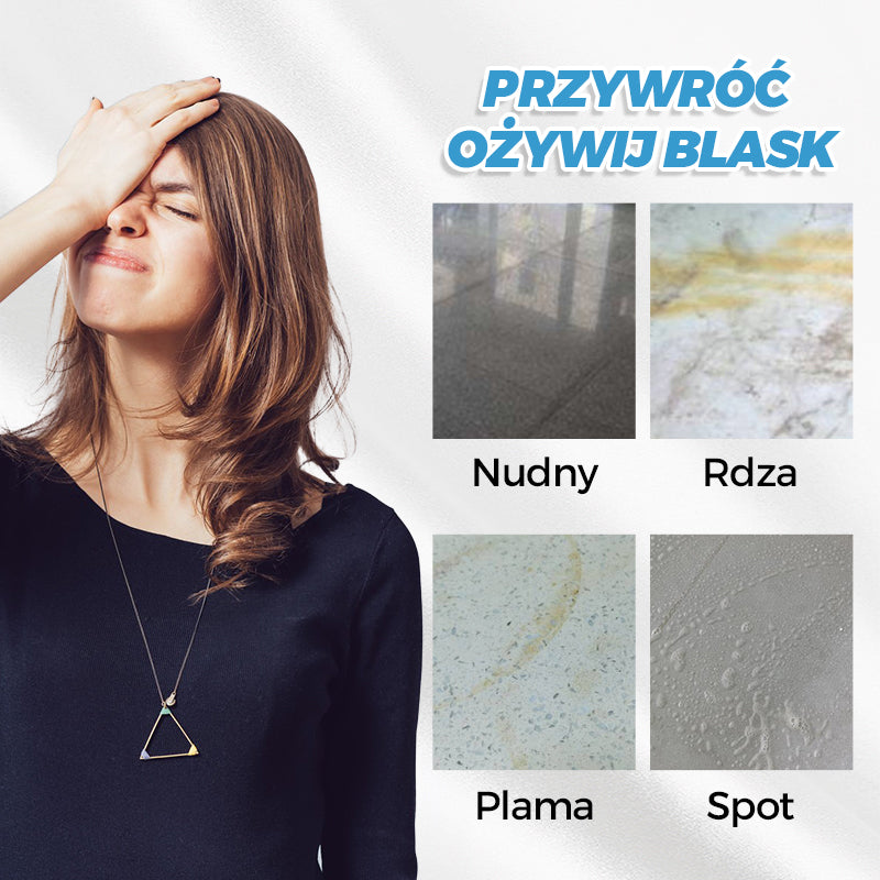 Odstraňovač skvrn z kamene (účinné odstranění oxidace, rzi, skvrn)