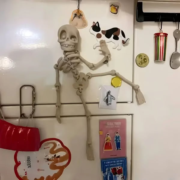 【Kupte 1, dostanete 1 zdarma】3D tištěná magnetická figurka vintage kostry 🎃