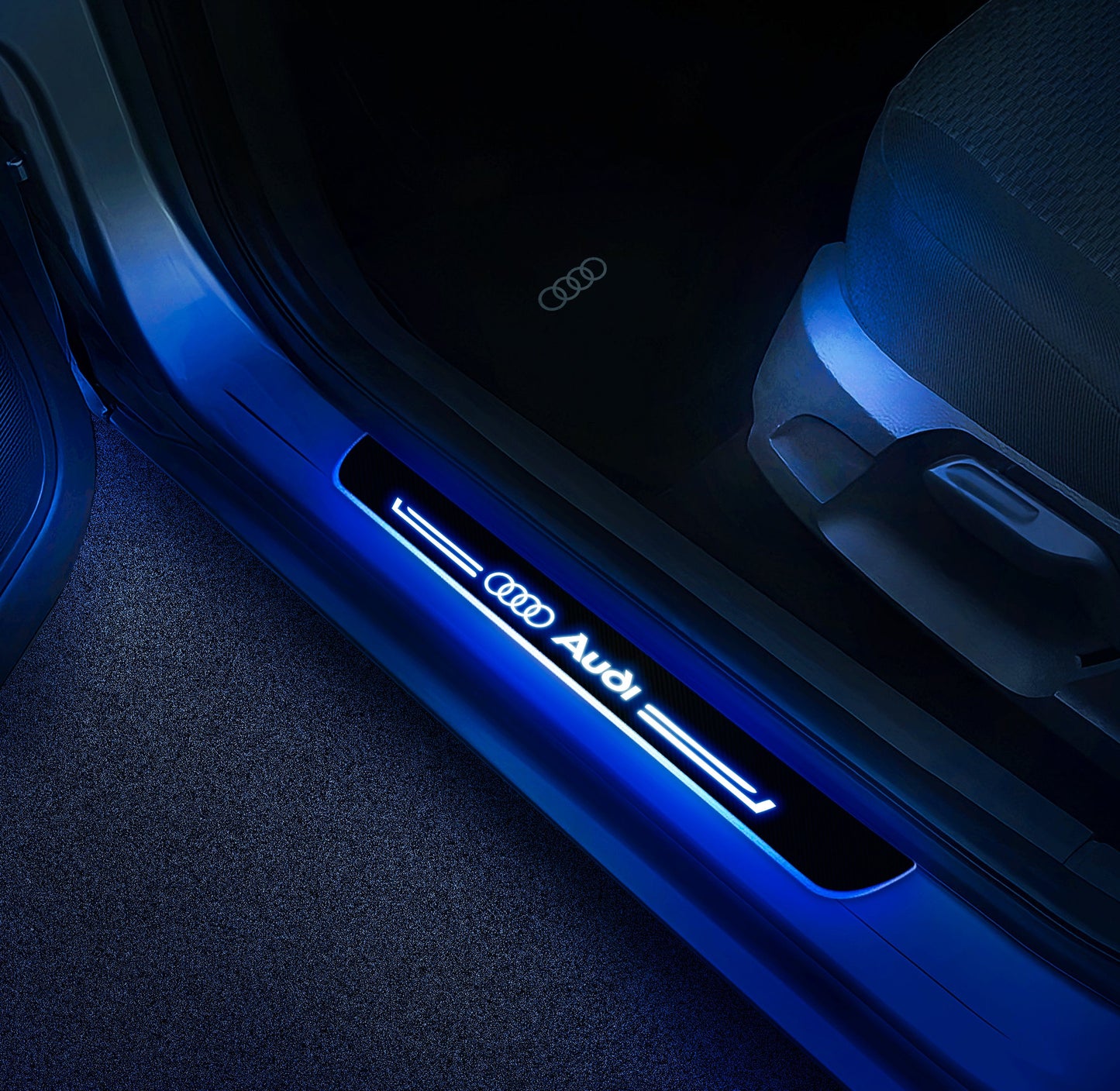 BloomCar™ LED prahové lišty Pro