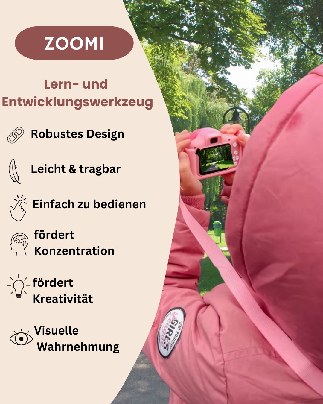 Dětská kamera Zoomi™