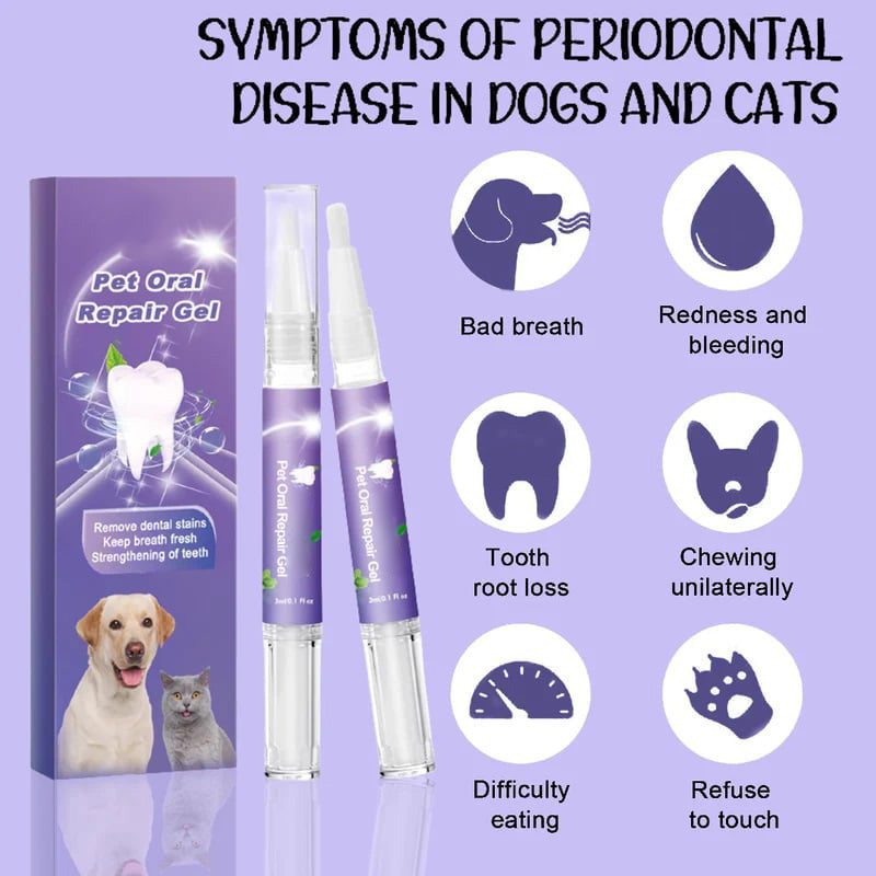 🐕Kupte 1, získejte 1 zdarma🐱 Gel pro ústní hygienu pro domácí mazlíčky🌈