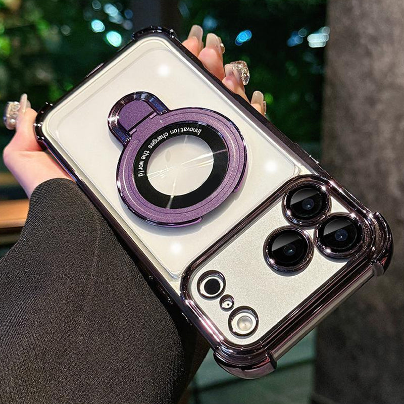 📱Magnetický kryt s držákem proti pádu pro Phone