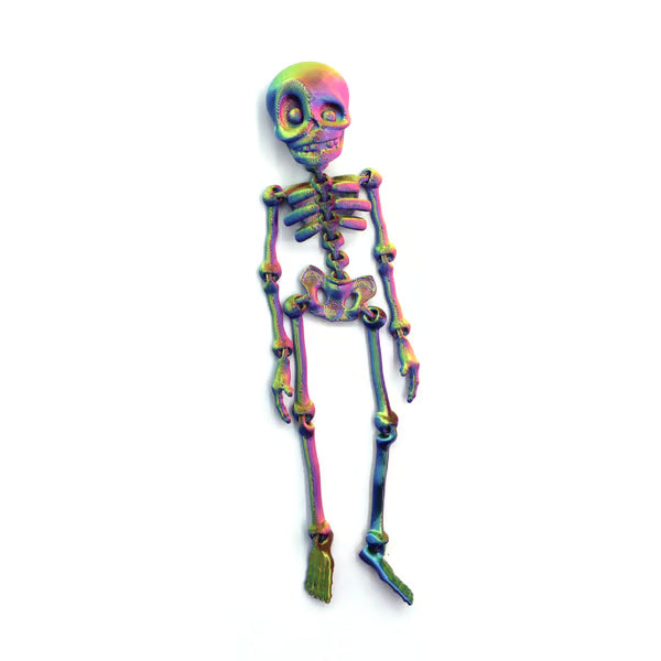 【Kupte 1, dostanete 1 zdarma】3D tištěná magnetická figurka vintage kostry 🎃
