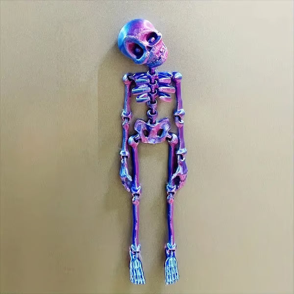 【Kupte 1, dostanete 1 zdarma】3D tištěná magnetická figurka vintage kostry 🎃