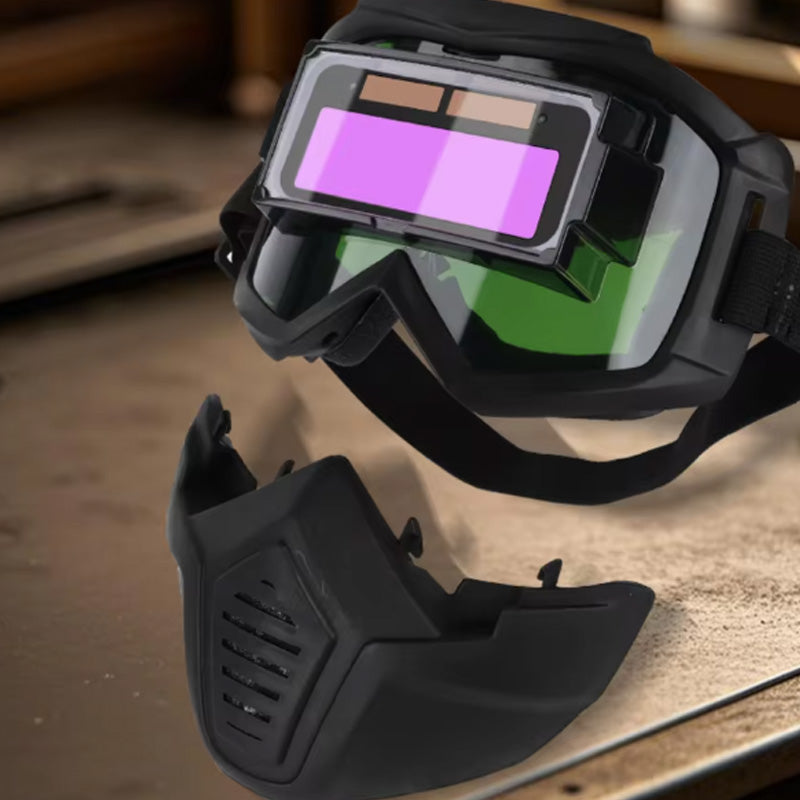 ⚡Svářečská přilba s automatickým stmíváním pro bezpečnost očí