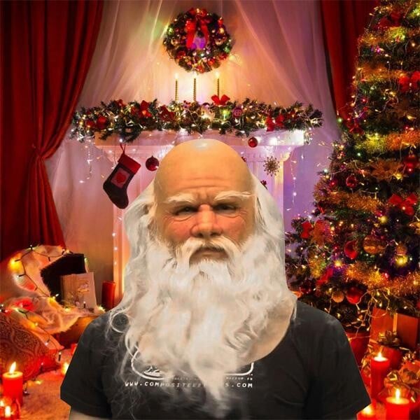 Horká vánoční akce - maska Santa Clause