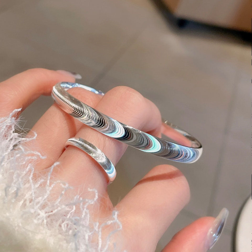 ✨🌙Všechny pohledy na sebe – elegantní prsten s kočičíma očima🌙✨Kupte si prsten – náramek dostanete zdarma!