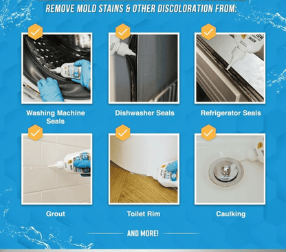 🚿 Účinný gel na odstranění plísní a hub ze všech povrchů