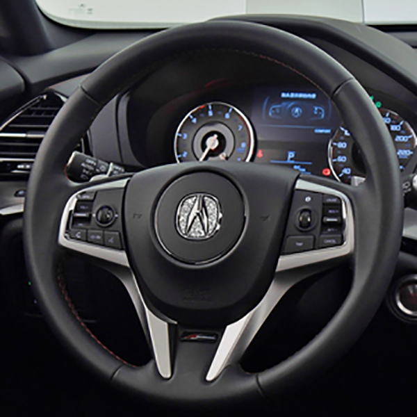HOT SALE🎉50% OFF🎉Creative Steering Wheel Crystal Sticker