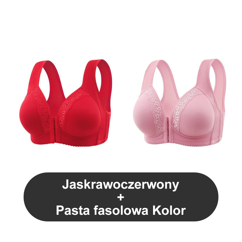 Prodyšná - Podprsenka nadměrné velikosti bez ocelového kroužku [1+1 zdarma]