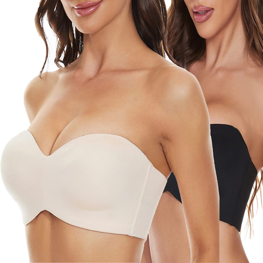 Propagace - Plus size odnímatelná podprsenka bandeau