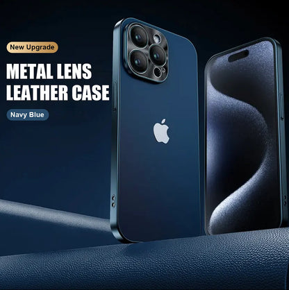 Pozinkovaná kovová čočka Ultra tenká ochrana kůže pro iPhone