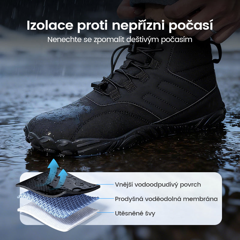 NEKLOUZAVÁ A NEPROMOKAVÁ ZIMNÍ BAREFOOT OBUV (UNISEX)👟