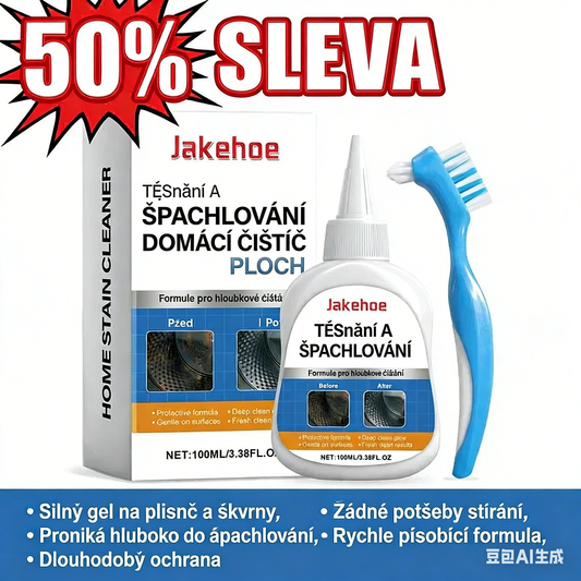 🚿 Účinný gel na odstranění plísní a hub ze všech povrchů