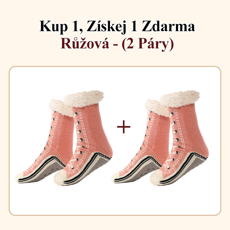 ✨Zimní nabídka💖Ultra silné domácí ponožky z kašmíru