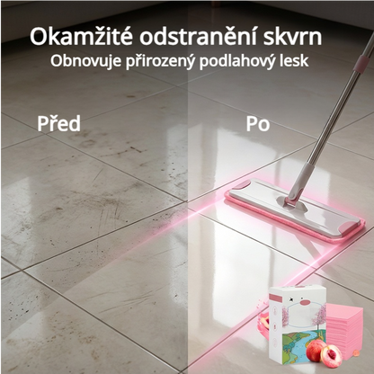 Vyčistěte snadno – Univerzální čistící listy na podlahy – platba na dobírku 🧹✨