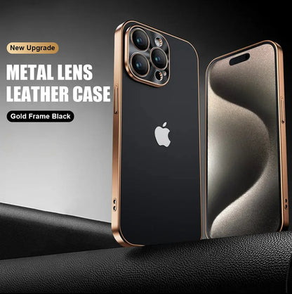 Pozinkovaná kovová čočka Ultra tenká ochrana kůže pro iPhone