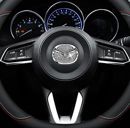 HOT SALE🎉50% OFF🎉Creative Steering Wheel Crystal Sticker