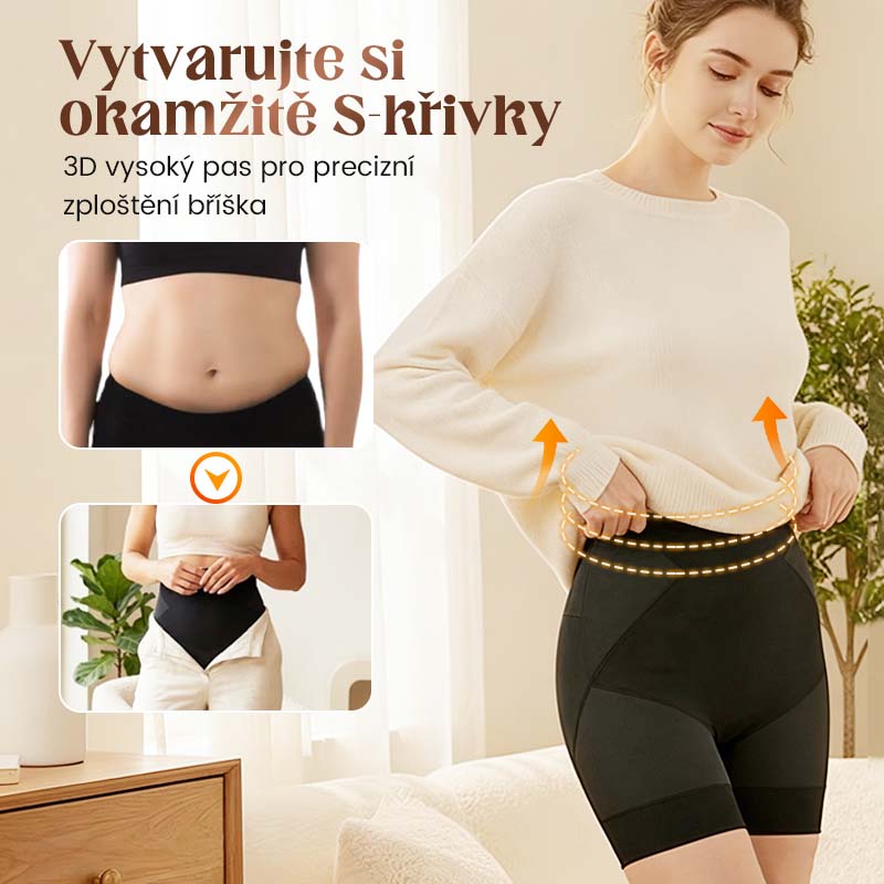Ultra-tenký chladící modelující prádlo s kontrolou břicha