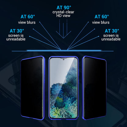 ✨ 📱35K+PRODÁNO!! Oboustranné pouzdro z tvrzeného skla pro telefony Samsung řady S23-S25