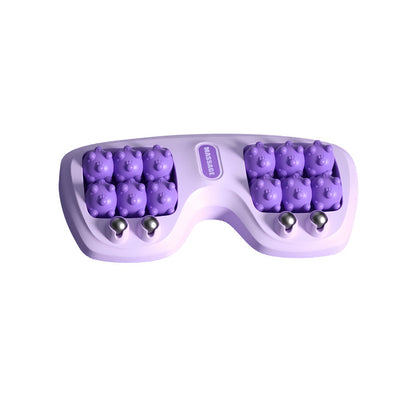 💜🦶 Přenosný dvojitý masážní válec na chodidla