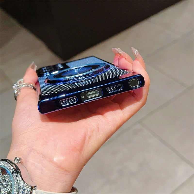 Pouzdro na telefon s magnetickým kroužkovým stojánkem pro řadu Galaxy