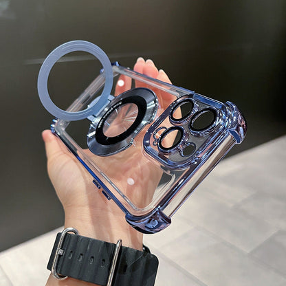 📱Magnetický kryt s držákem proti pádu pro Phone
