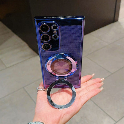 Pouzdro na telefon s magnetickým kroužkovým stojánkem pro řadu Galaxy