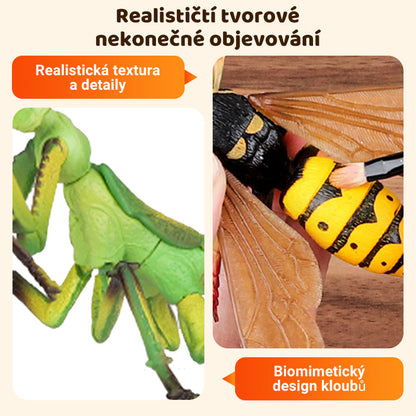 🐞Dětské hračky na sestavování hmyzu a zvířat🦋