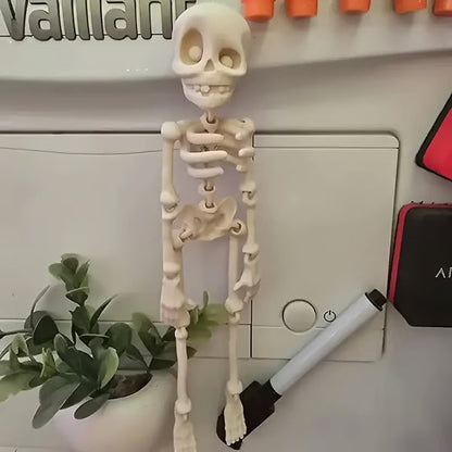【Kupte 1, dostanete 1 zdarma】3D tištěná magnetická figurka vintage kostry 🎃