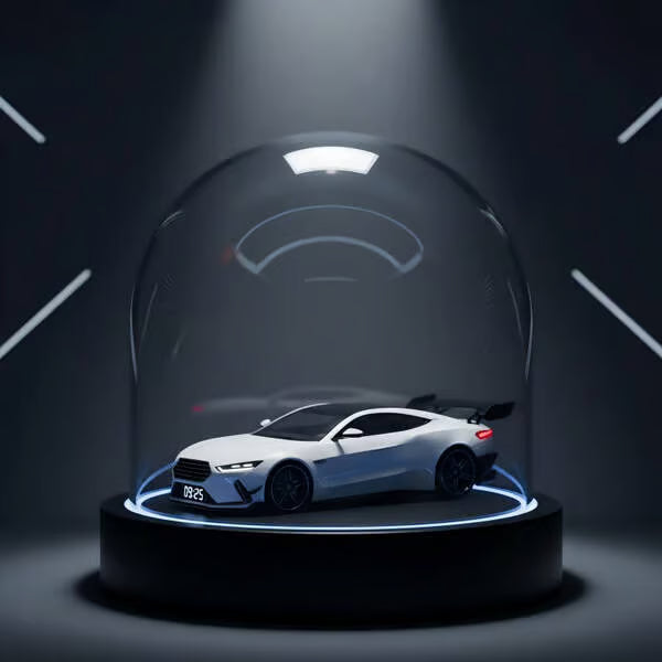 🔥Budík ve tvaru hypercar 🏎️Realistické zvukové a světelné efekty motoru