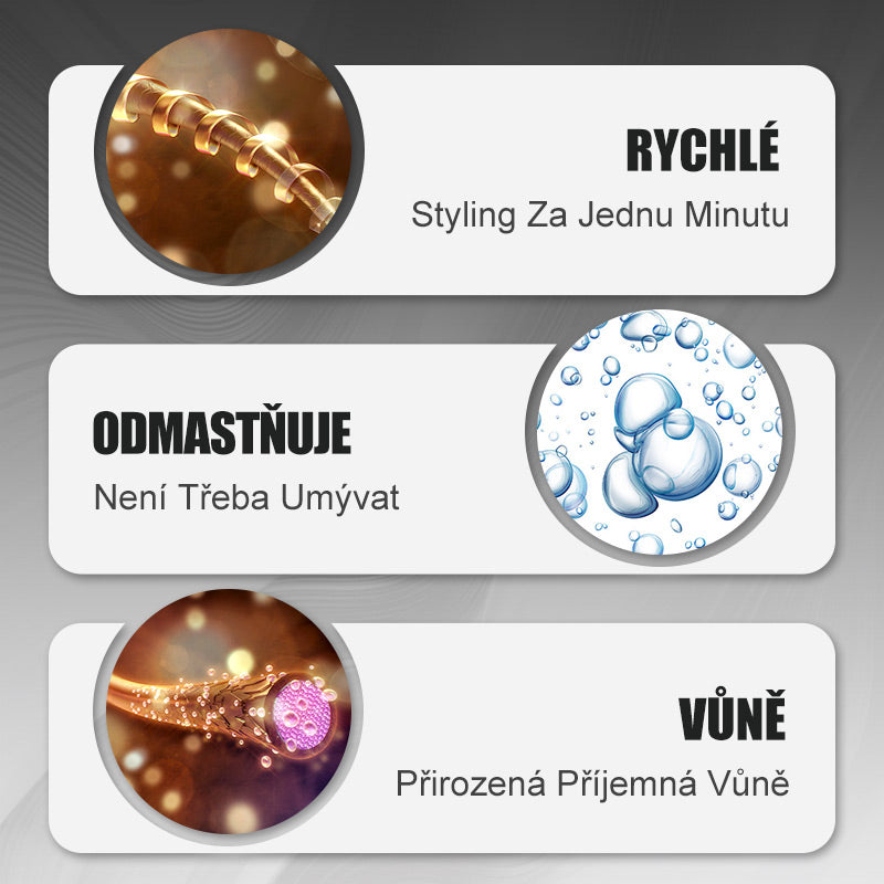 Přírodní sprej na zahušťování vlasů s rostlinnými proteiny