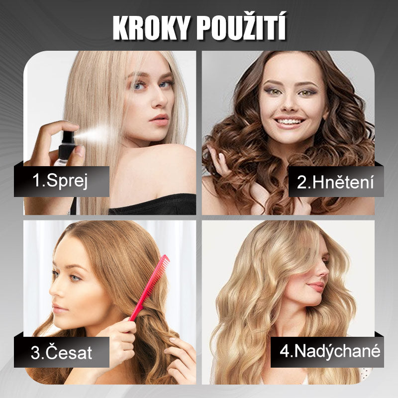 Přírodní sprej na zahušťování vlasů s rostlinnými proteiny