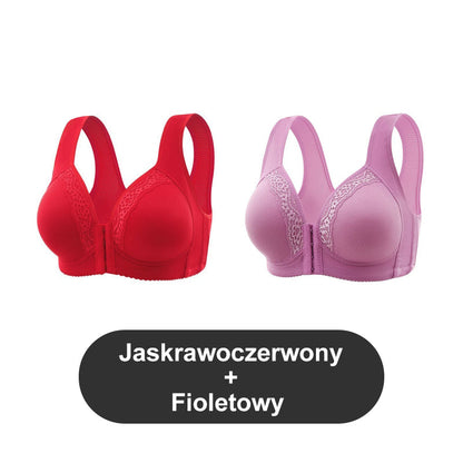 Prodyšná - Podprsenka nadměrné velikosti bez ocelového kroužku [1+1 zdarma]