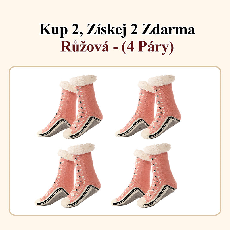 ✨Zimní nabídka💖Ultra silné domácí ponožky z kašmíru