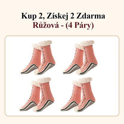 ✨Zimní nabídka💖Ultra silné domácí ponožky z kašmíru