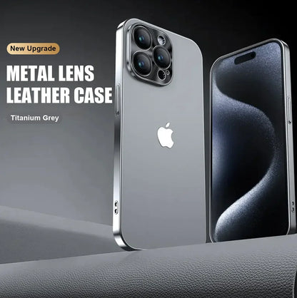 Pozinkovaná kovová čočka Ultra tenká ochrana kůže pro iPhone