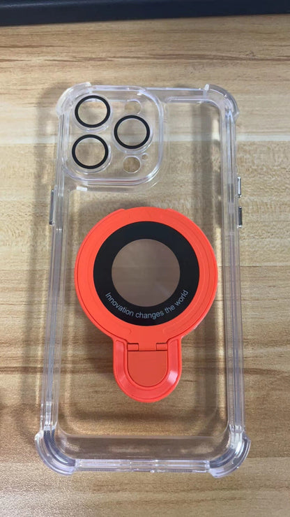 📱Magnetický kryt s držákem proti pádu pro Phone