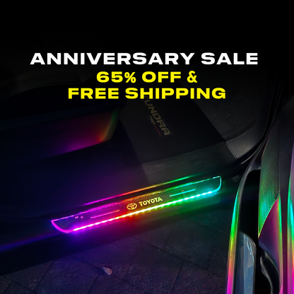 BloomCar™ LED prahové lišty Pro