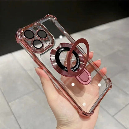 📱Magnetický kryt s držákem proti pádu pro Phone