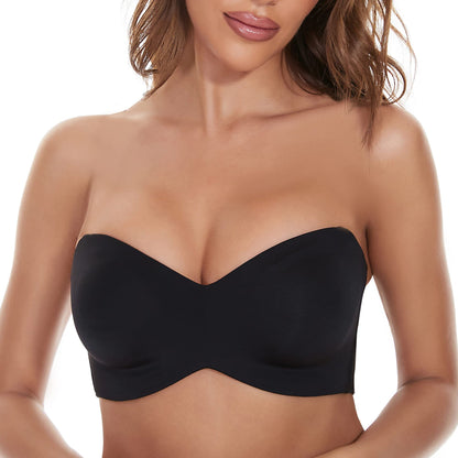 Propagace - Plus size odnímatelná podprsenka bandeau