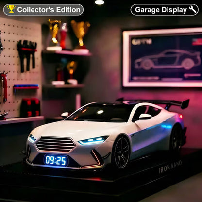 🔥Budík ve tvaru hypercar 🏎️Realistické zvukové a světelné efekty motoru