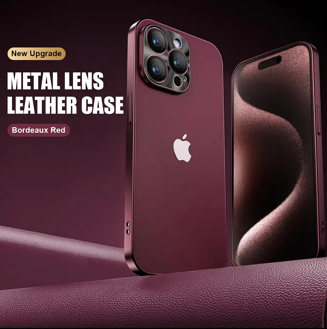 Pozinkovaná kovová čočka Ultra tenká ochrana kůže pro iPhone