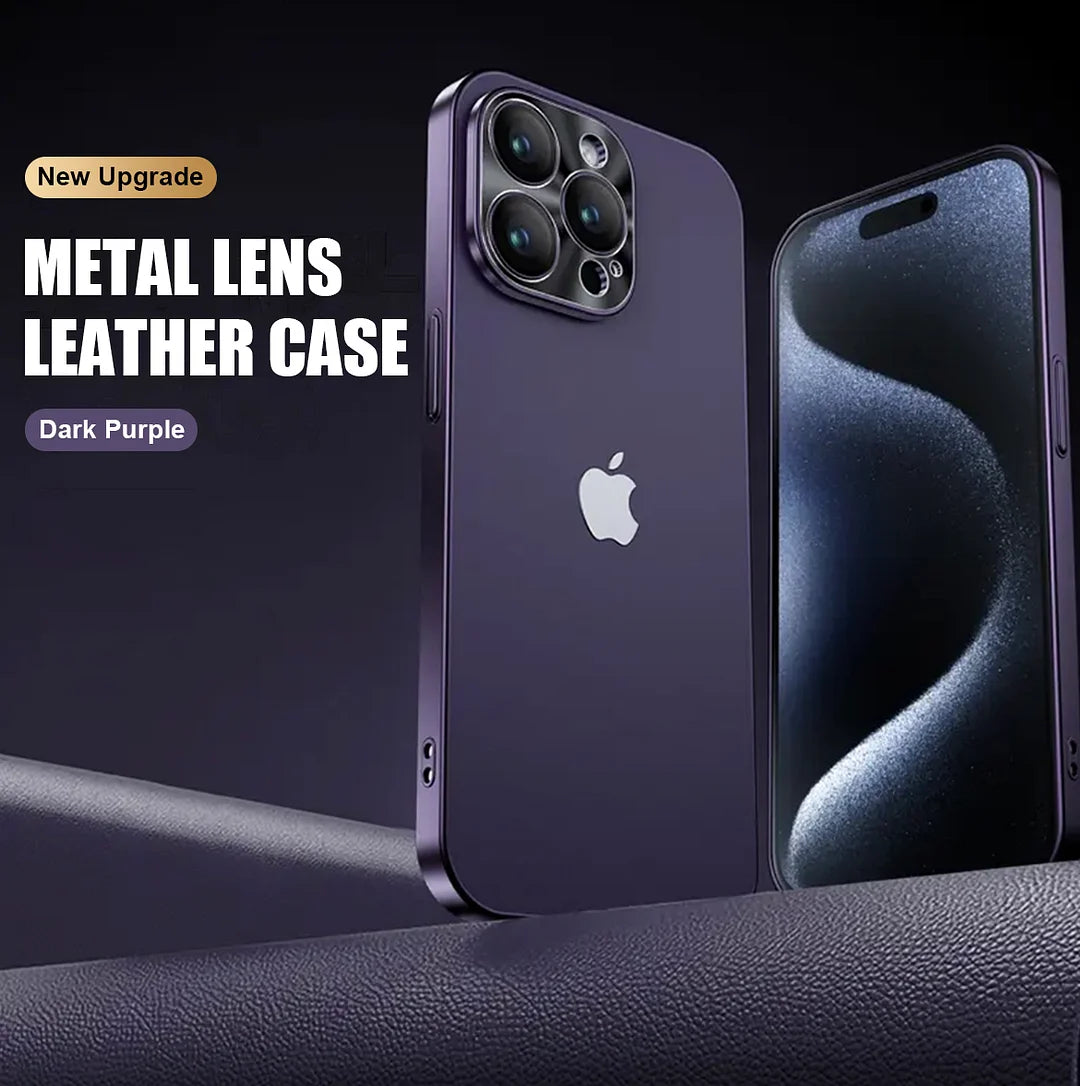 Pozinkovaná kovová čočka Ultra tenká ochrana kůže pro iPhone
