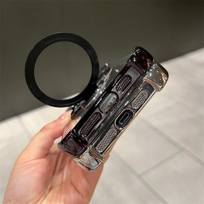 📱Magnetický kryt s držákem proti pádu pro Phone