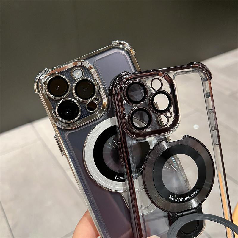 📱Magnetický kryt s držákem proti pádu pro Phone