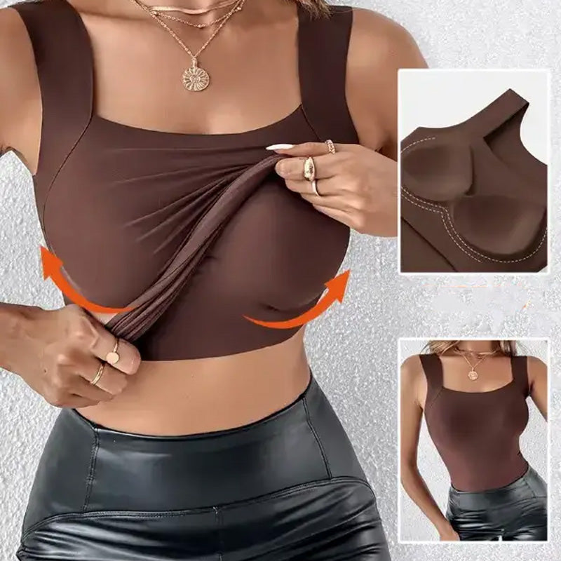 💖 (M-3XL) Tvarující top s vestavěnou podprsenkou 💃