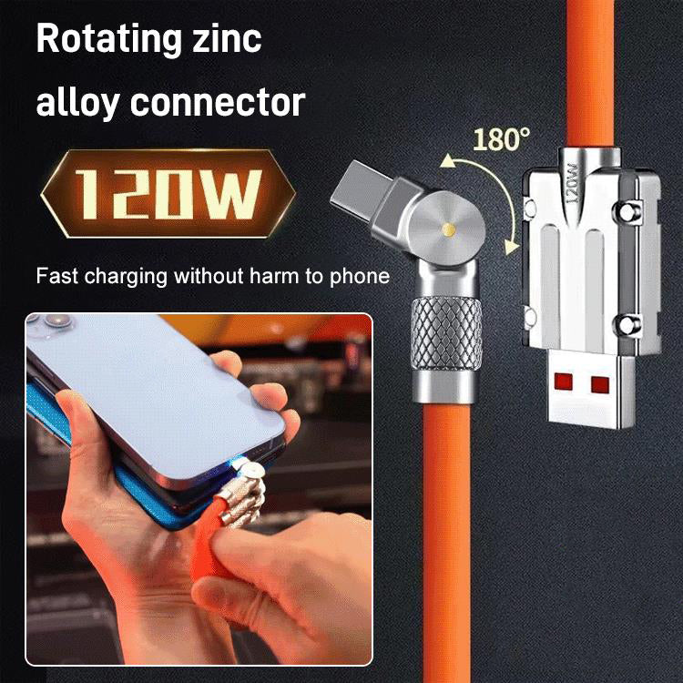 ⚡120W kabel pro rychlé nabíjení dat -