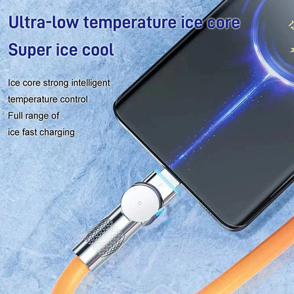 ⚡120W kabel pro rychlé nabíjení dat -